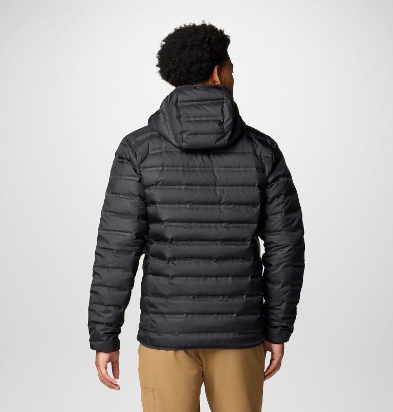 Men's Lake 22 II Down Hooded Jacket, Color: Black, image 2
