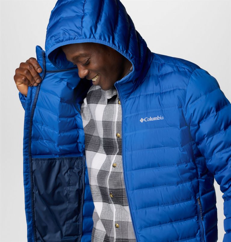 Manteau à capuchon Lake 22 II Homme | 433 | S, Color: Mountain Blue, image 6