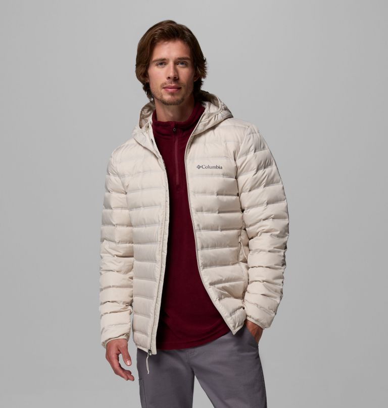 Men's Lake 22 II Down Hooded Jacket, Color: Dark Stone, image 5