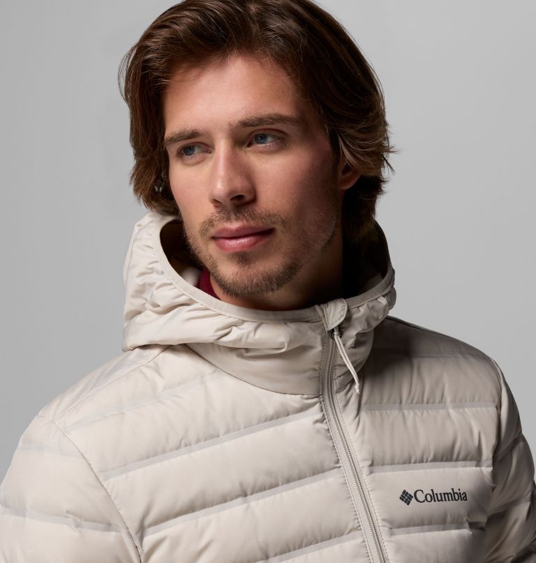 Men's Lake 22 II Down Hooded Jacket, Color: Dark Stone, image 6