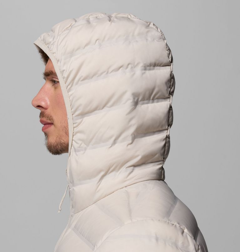 Men's Lake 22 II Down Hooded Jacket, Color: Dark Stone, image 7