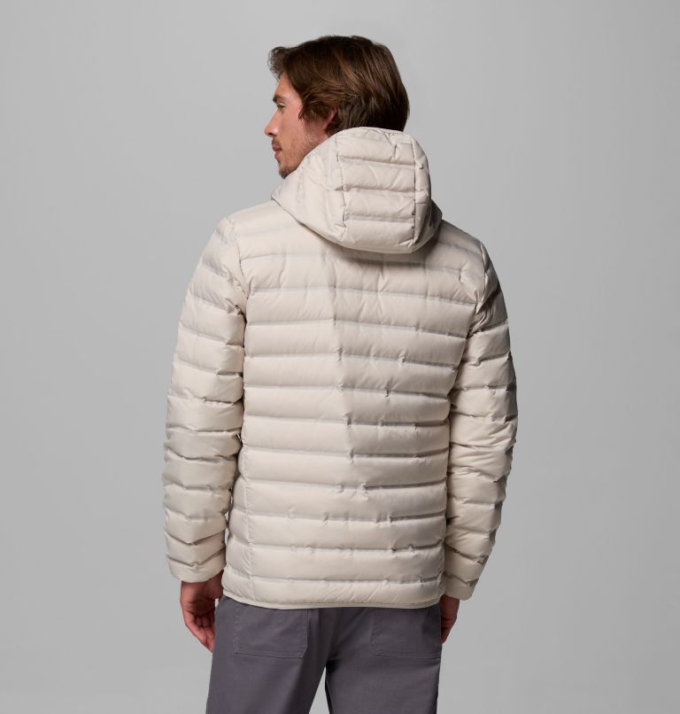 Men's Lake 22 II Down Hooded Jacket, Color: Dark Stone, image 3