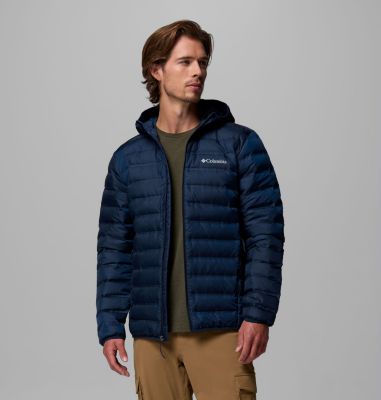 Lake 22 II Daunenjacke mit Kapuze für Männer, Color: Collegiate Navy, image 16