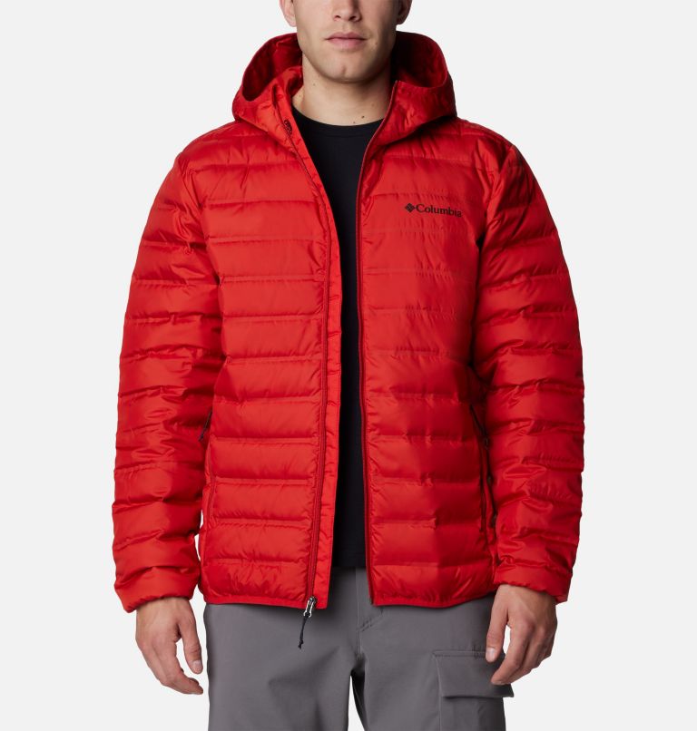 Veste en Duvet à Capuche Lake 22 II Homme, Color: Sail Red, image 6