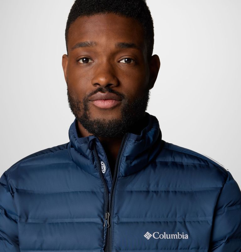 Men's Lake 22 II Down Jacket, Color: Collegiate Navy, image 5