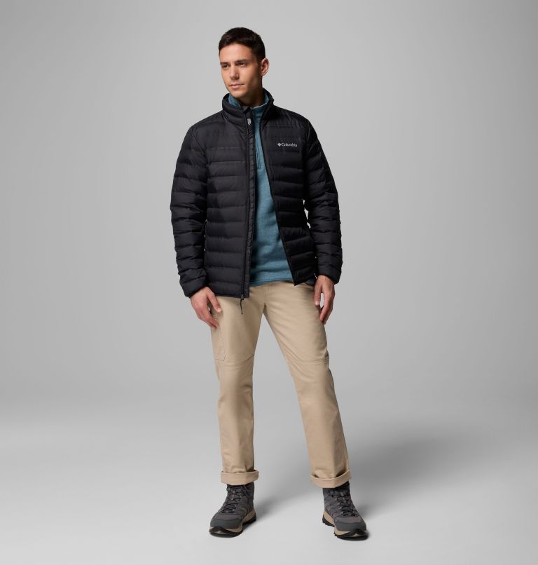 Men's Lake 22 II Down Jacket, Color: Black, image 2