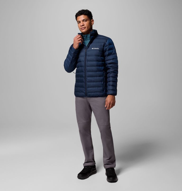 Men's Lake 22 II Down Jacket, Color: Collegiate Navy, image 2