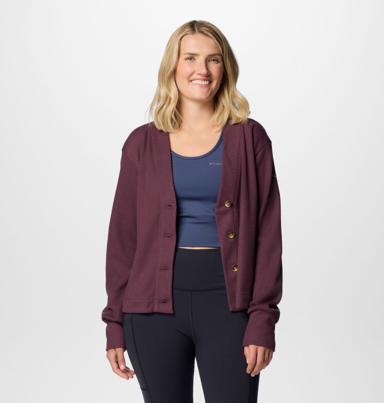 Cardigan en tricot gaufré Holly Hideaway™ pour femmes 1