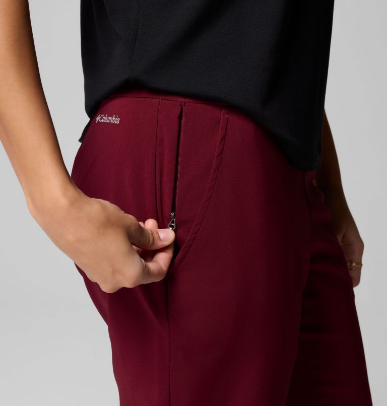 Women's All Seasons Bootcut Pants, Color: Rich Wine, image 6