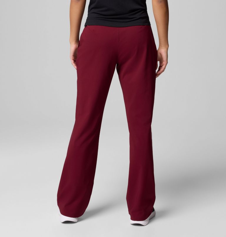 Women's All Seasons Bootcut Pants, Color: Rich Wine, image 3