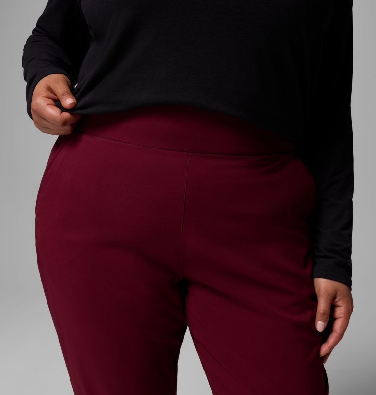 Women's All Seasons Bootcut Pants - Plus Size, Color: Rich Wine, image 5