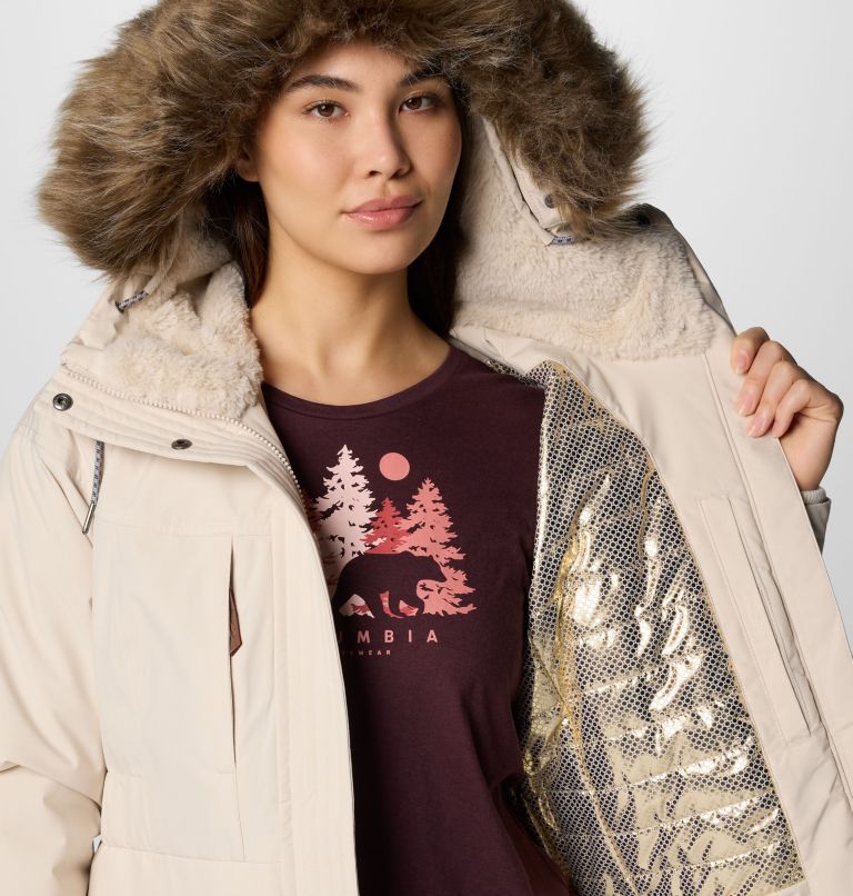 Parka impermeable Payton Pass II para mujer, Color: Dark Stone, image 6