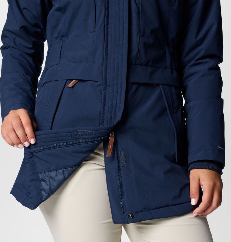 Women's Payton Pass II Waterproof Parka, Color: Collegiate Navy, image 7