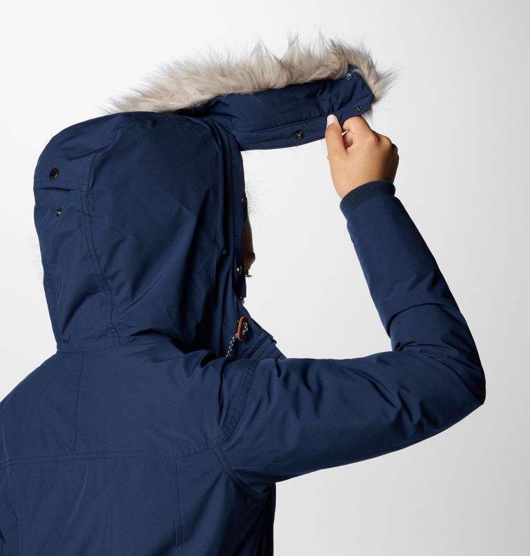 Women's Payton Pass II Waterproof Parka, Color: Collegiate Navy, image 8