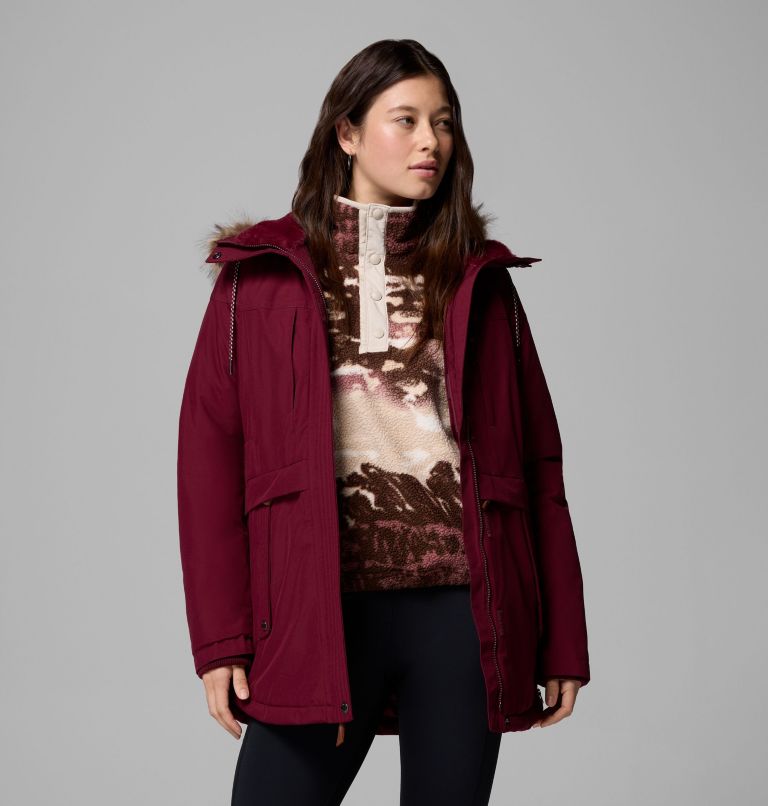 Manteau isolé Payton Pass II pour femmes, Color: Rich Wine, image 5