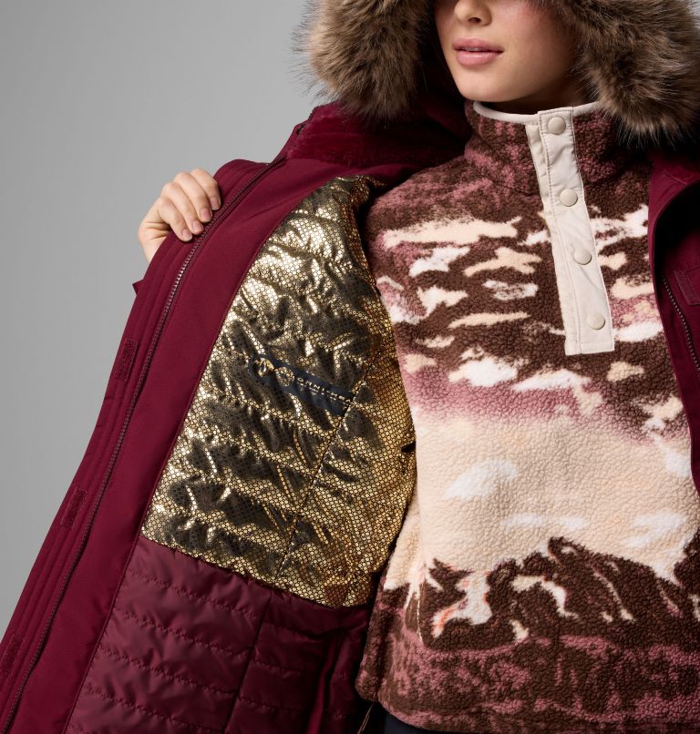 Manteau isolé Payton Pass II pour femmes, Color: Rich Wine, image 6