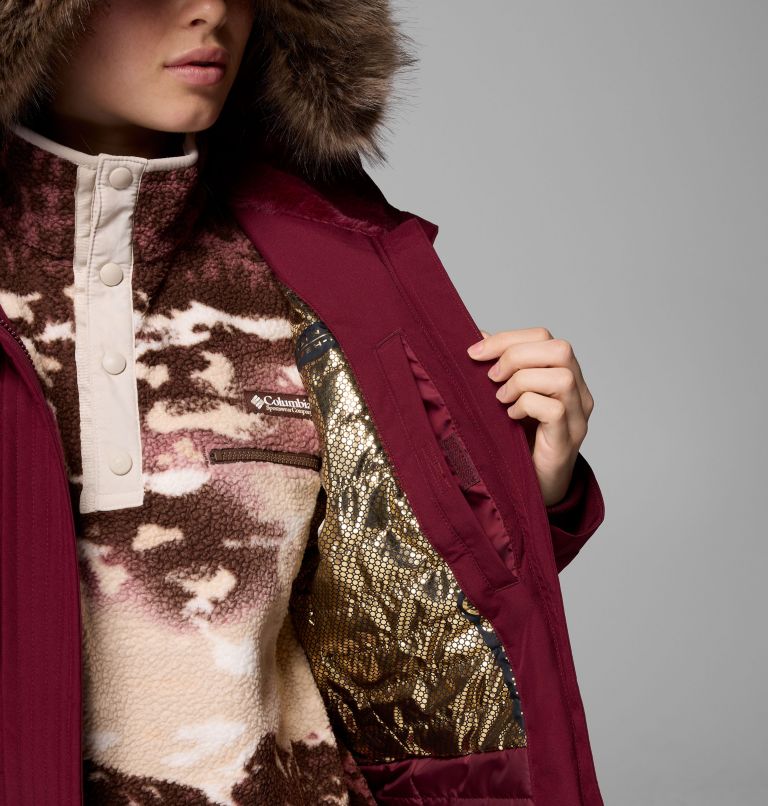Manteau isolé Payton Pass II pour femmes, Color: Rich Wine, image 7