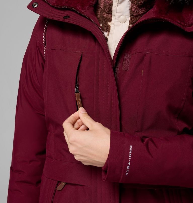 Manteau isolé Payton Pass II pour femmes, Color: Rich Wine, image 9
