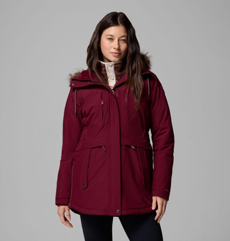 Manteau isolé Payton Pass II pour femmes, Color: Rich Wine, image 1