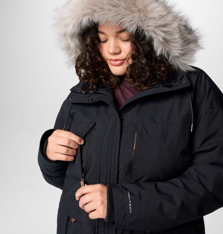 Women's Payton Pass II Insulated Jacket - Plus Size, Color: Black, image 6