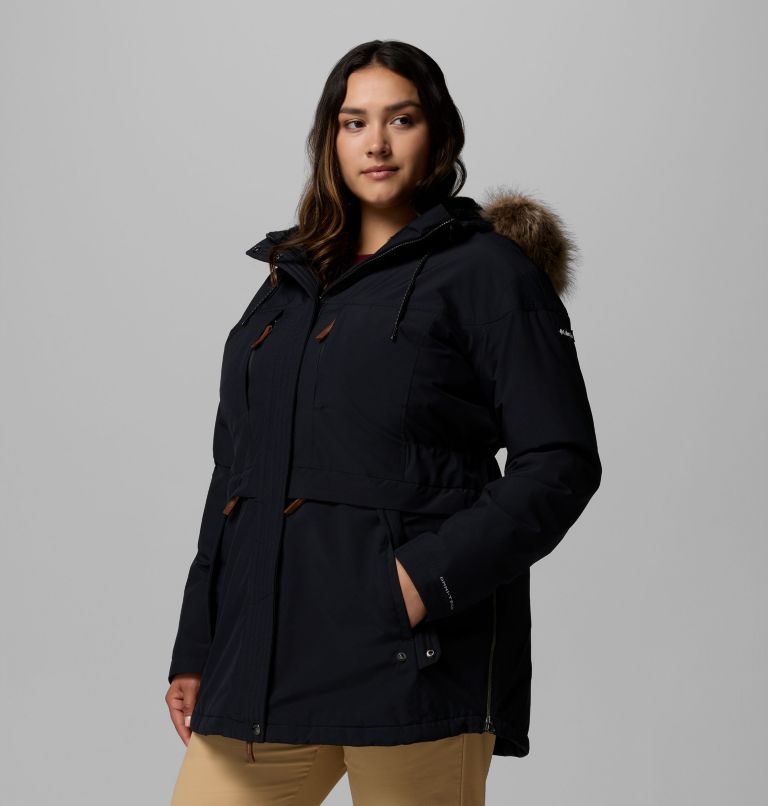 Manteau isolé Payton Pass II pour femmes – Grandes tailles, Color: Black, image 4