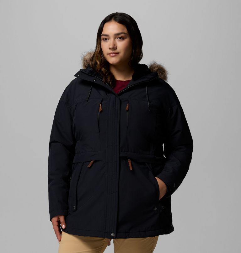 Manteau isolé Payton Pass II pour femmes – Grandes tailles, Color: Black, image 1