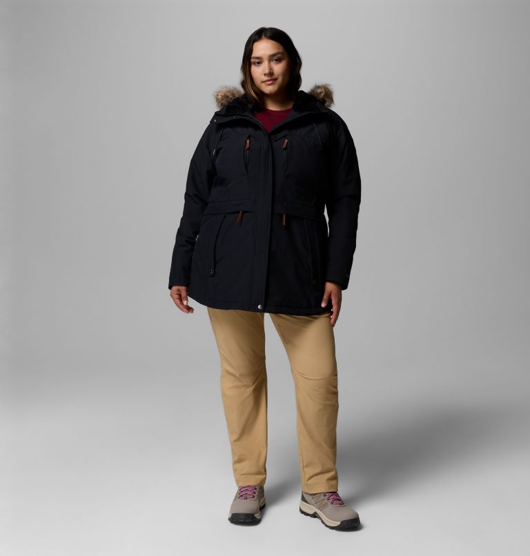 Manteau isolé Payton Pass II pour femmes – Grandes tailles, Color: Black, image 2