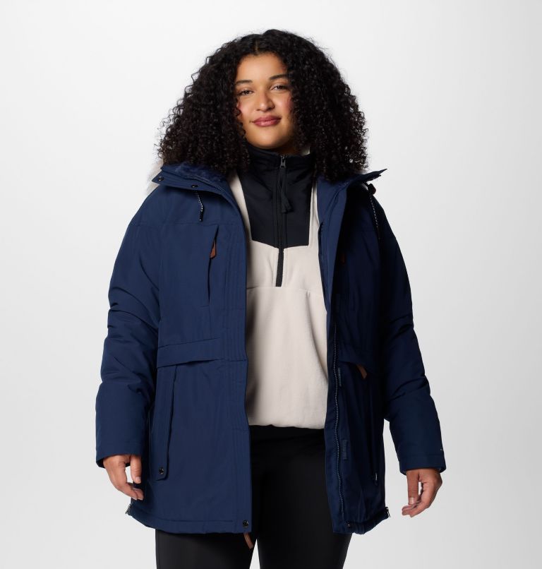 Women's Payton Pass II Insulated Jacket - Plus Size, Color: Collegiate Navy, image 8