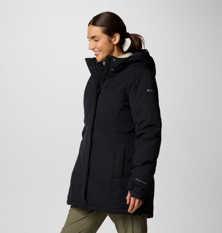 Women's Alameda Ridge Insulated Parka, Color: Black, image 4