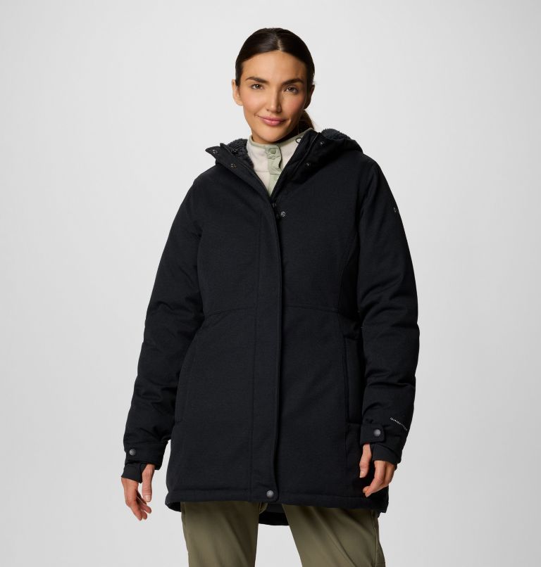 Women's Alameda Ridge Insulated Parka, Color: Black, image 1