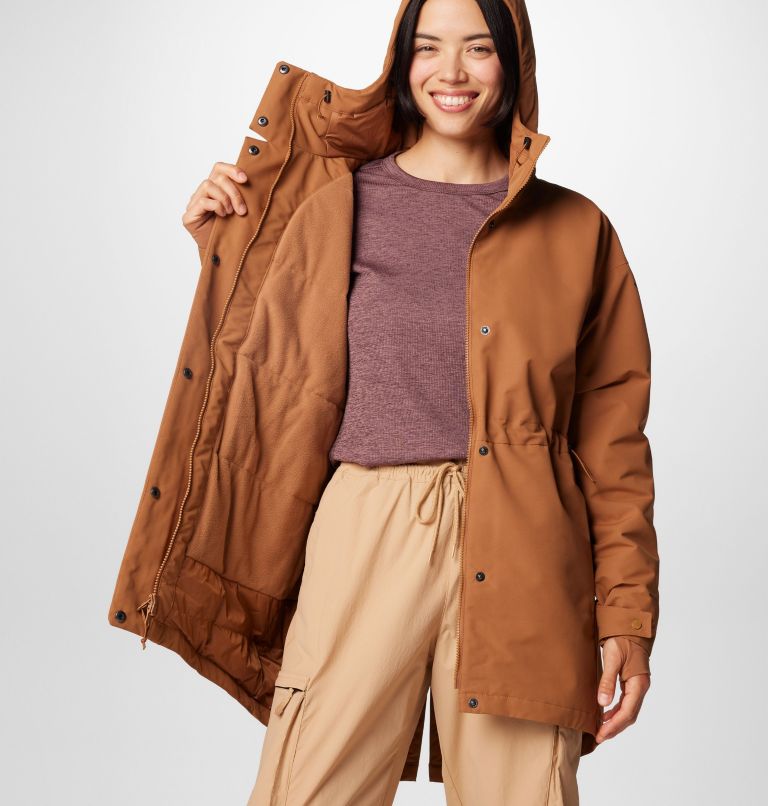 Women's Venture Days Insulated Jacket, Color: Camel Brown, image 7
