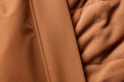 Close-up of fluffy, fuzzy fleece.