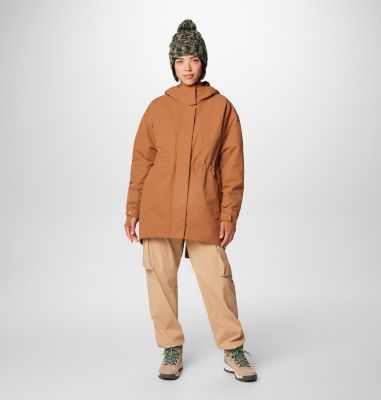 Women's Venture Days Waterproof Insulated Jacket, Color: Camel Brown, image 7