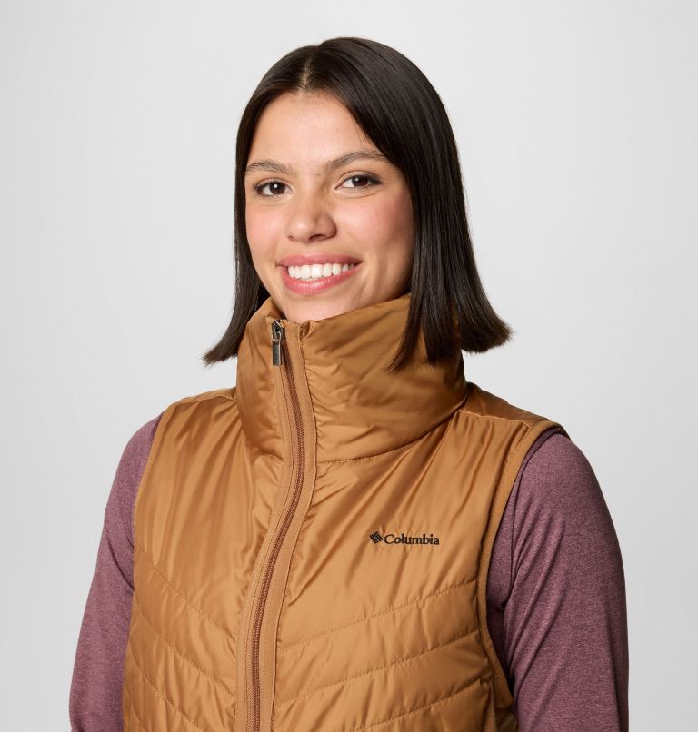 Camel color vest best sale