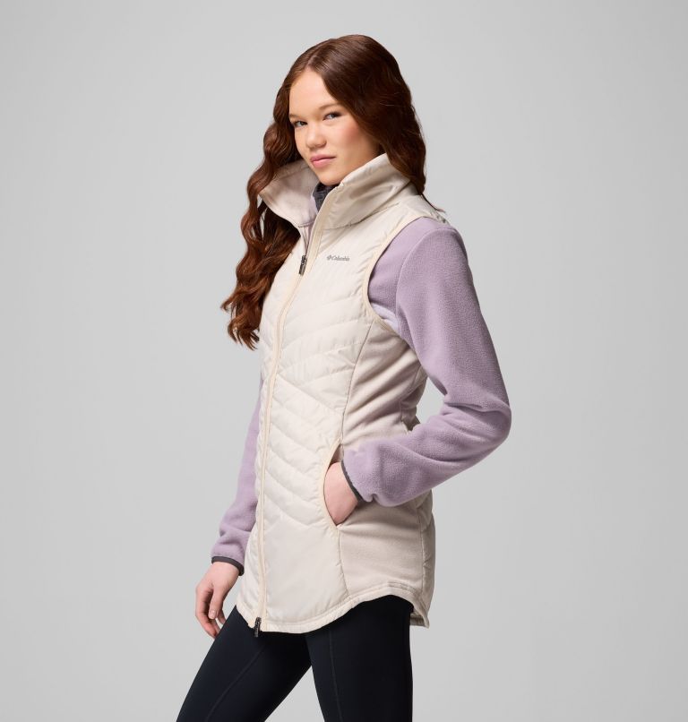 Women's Mix It Around Long Vest II, Color: Dark Stone, image 4