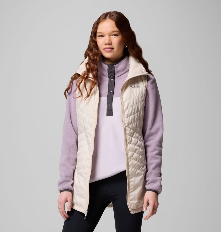 Women's Mix It Around Long Vest II, Color: Dark Stone, image 5