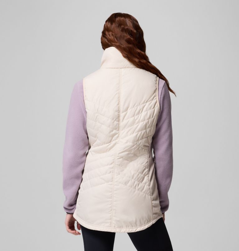 Women's Mix It Around Long Vest II, Color: Dark Stone, image 3