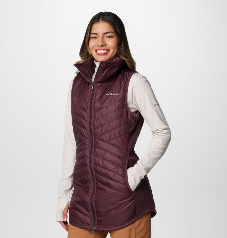 Women's Mix It Around Long Vest II, Color: Moonvista, image 4