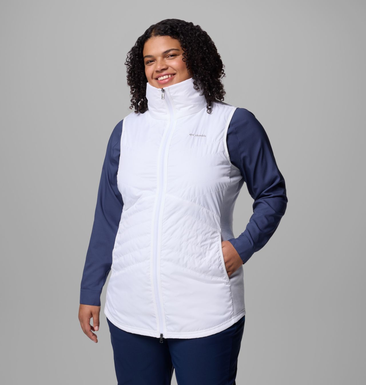 Women's Mix It Around™ Long Vest II - Plus Size | 100 | 2X 3