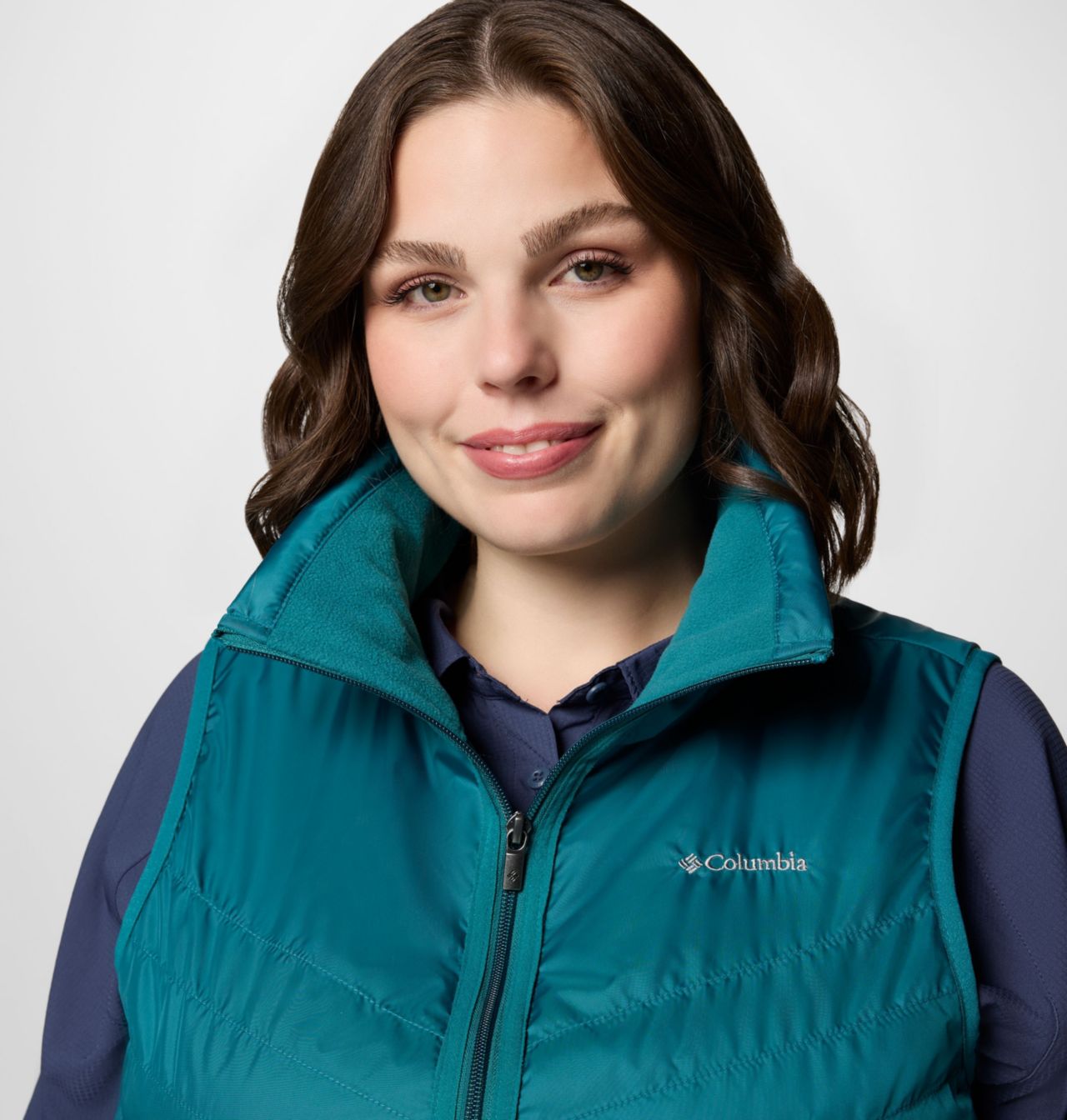 Women's Mix It Around™ Long Vest II - Plus Size | 364 | 2X 4