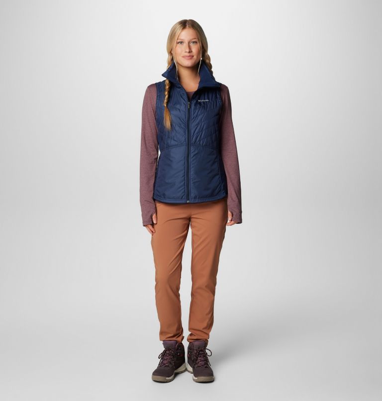 Women's Mix It Around Vest III, Color: Collegiate Navy, image 3