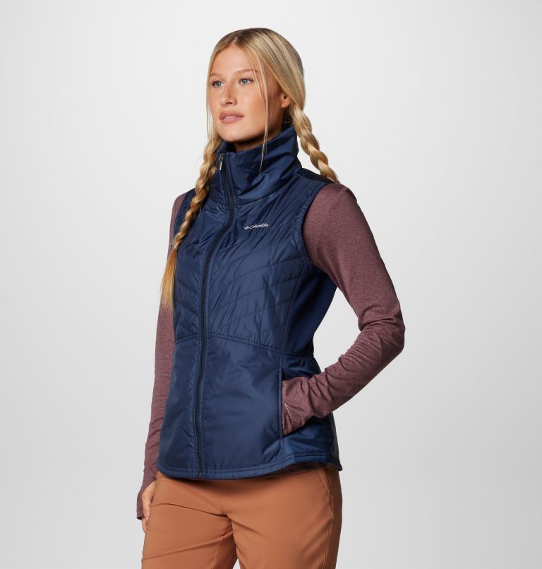 Women's Mix It Around Vest III, Color: Collegiate Navy, image 4