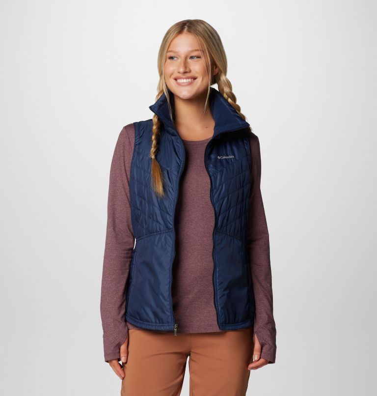Women's Mix It Around Vest III, Color: Collegiate Navy, image 6