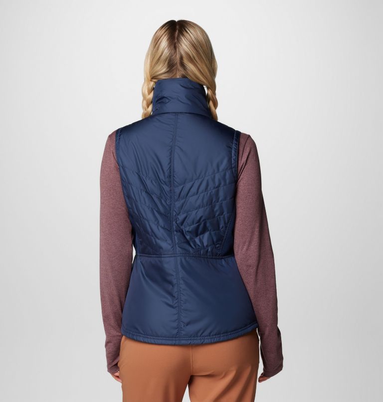 Women's Mix It Around Vest III, Color: Collegiate Navy, image 2