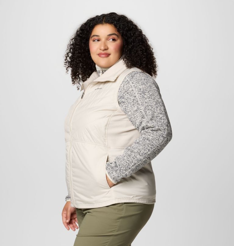 Women's Mix It Around Vest III - Plus Size, Color: Dark Stone, image 4