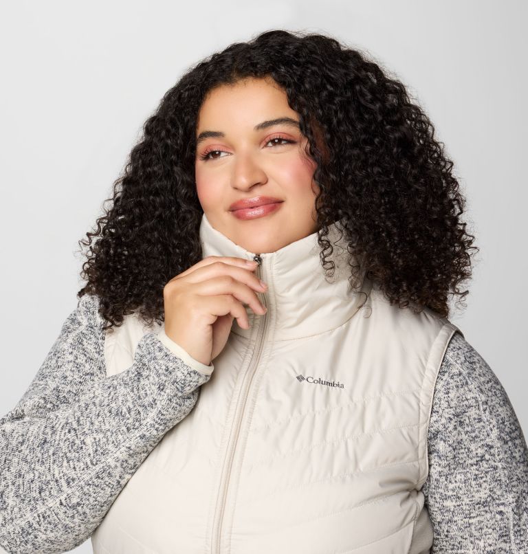 Women's Mix It Around Vest III - Plus Size, Color: Dark Stone, image 5