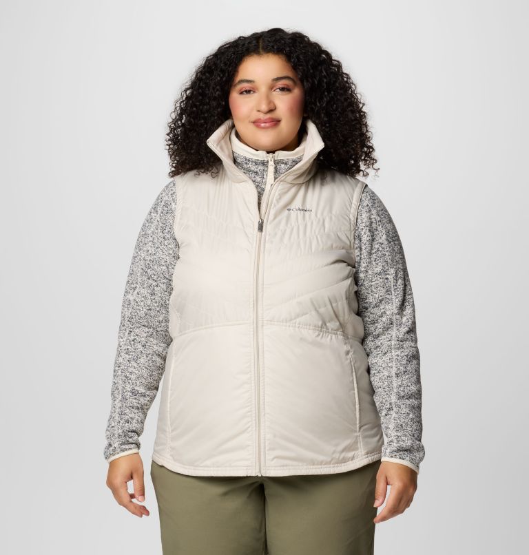Women's Mix It Around Vest III - Plus Size, Color: Dark Stone, image 1