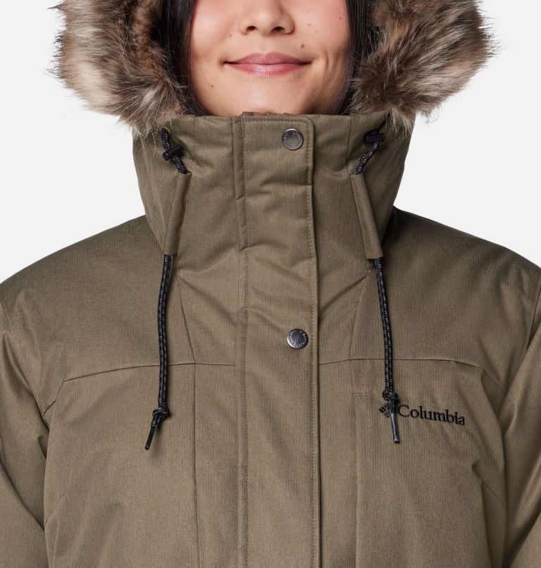 Women's Suttle Mountain II Parka, Color: Stone Green, image 4