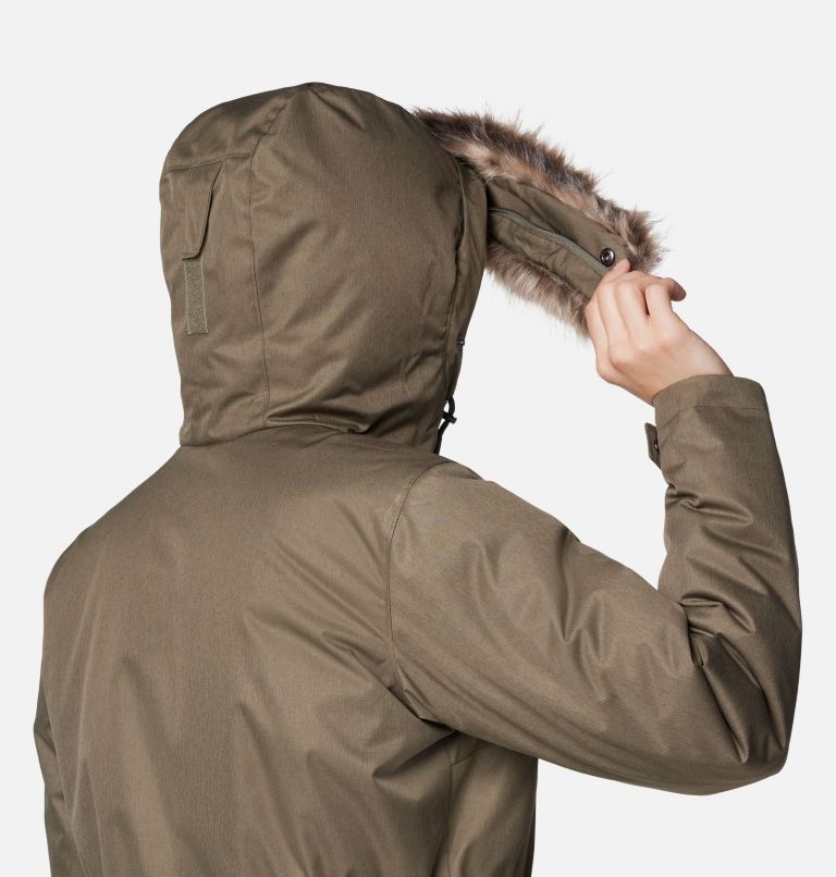 Women's Suttle Mountain II Parka, Color: Stone Green, image 6