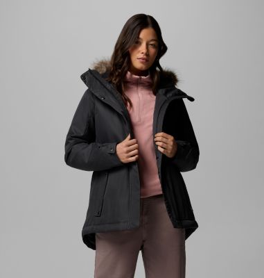 Columbia Women's Suttle Mountain III Insulated Jacket – Omni-Heat Thermal Reflective, Water-Resistant, Fleece-Lined Hood (Regular Fit, Multiple Colors)